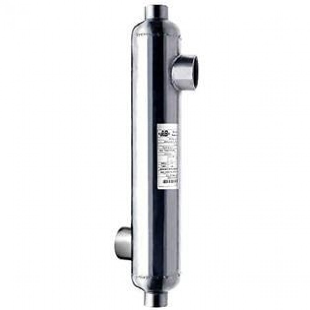WiseWater WiseWate Swimming Pool Heat Exchanger 360kBtu Stainless Steel 316L Same Side Ports 2