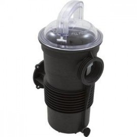 PENTAIR POOL PRODUCTS Trap Assembly, Pent Challenger, All Except 3F/5F, Bk, w/Plastic Bskt