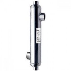 WiseWater WiseWate Spa Solar Pool Heat Exchanger 210kBtu: Stainless Steel 316L Opposite Side for Better Heat-Transfer (Brackets Included)