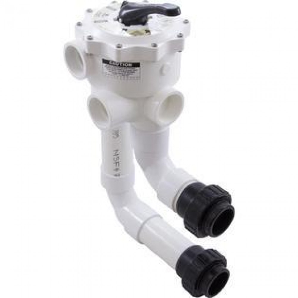 Waterway Plastics Multiport Valve, Waterway Side Mount, 2 Waterway Plastics Multiport Valve, Waterway Side Mount, 2