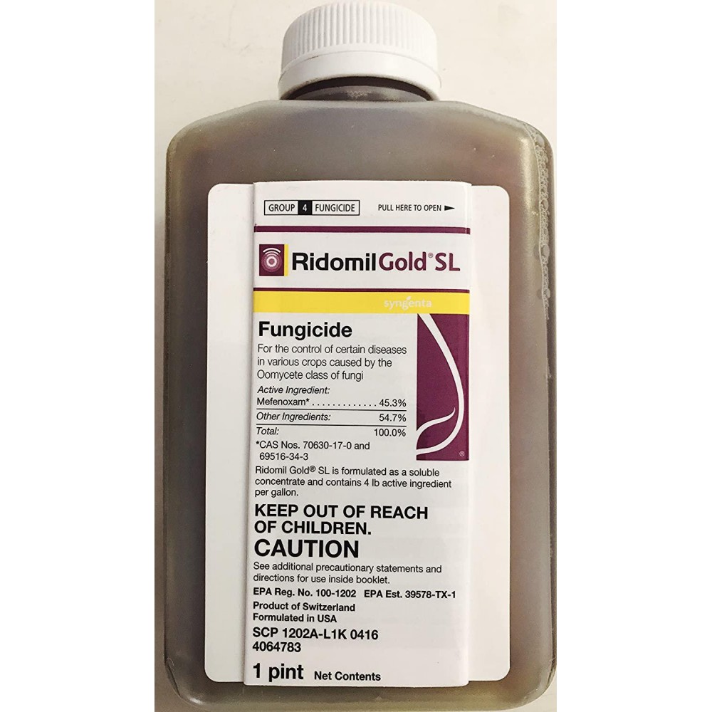 Ridomil Gold SL Fungicide 1pt Ridomil Gold SL Fungicide 1pt
