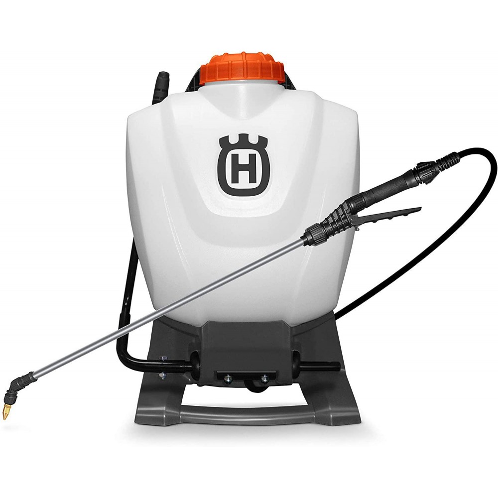 Husqvarna 4 Gallon Backpack Sprayers, White Husqvarna 4 Gallon Backpack Sprayers, White