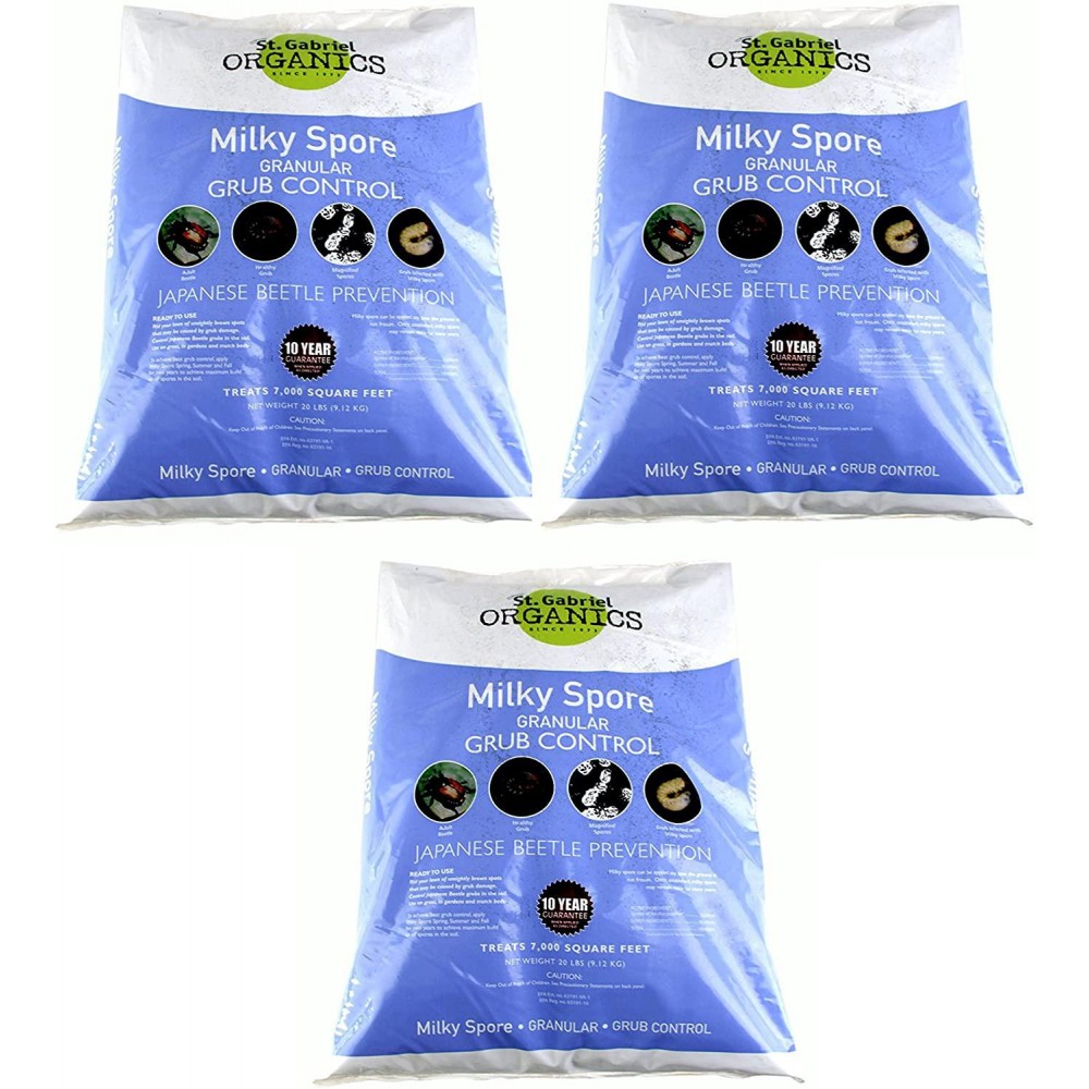 Gabriel Organics Milky Spore Lawn Spreader Mix Gabriel Organics Milky Spore Lawn Spreader Mix