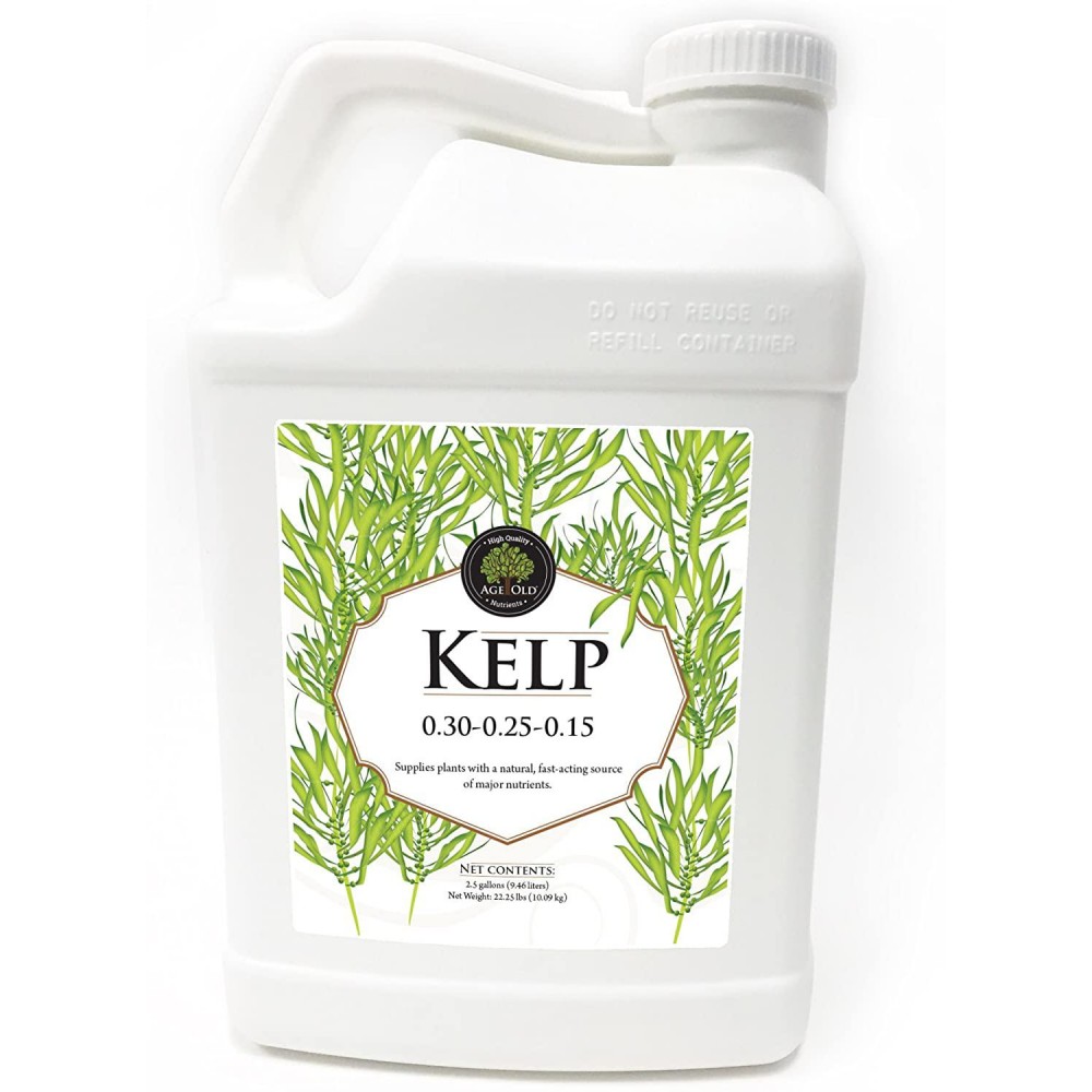 Age Old Kelp Liquid Fertilizer, 2.5-Gallon Bottle Age Old Kelp Liquid Fertilizer, 2.5-Gallon Bottle