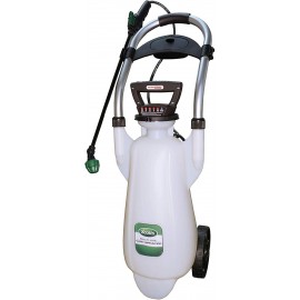 Scotts 190617 Lithium-ion Pump Zero Power Wheeled Cart Sprayer, 3 Gallon, 3-Gal, White Scotts 190617 Lithium-ion Pump Zero Power Wheeled Cart Sprayer, 3 Gallon, 3-Gal, White