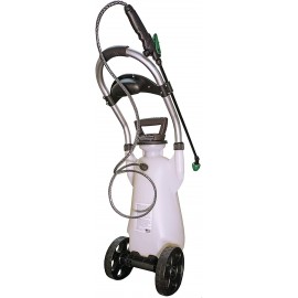 Scotts 190617 Lithium-ion Pump Zero Power Wheeled Cart Sprayer, 3 Gallon, 3-Gal, White Scotts 190617 Lithium-ion Pump Zero Power Wheeled Cart Sprayer, 3 Gallon, 3-Gal, White