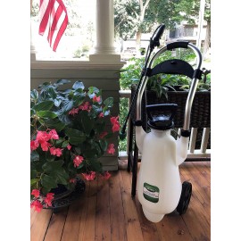 Scotts 190617 Lithium-ion Pump Zero Power Wheeled Cart Sprayer, 3 Gallon, 3-Gal, White Scotts 190617 Lithium-ion Pump Zero Power Wheeled Cart Sprayer, 3 Gallon, 3-Gal, White