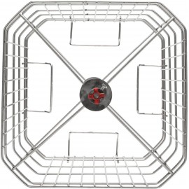 VINGLI Upgraded 4 Frame Honey Extractor Separator,304 Food Grade Stainless Steel Honeycomb Spinner Drum Manual Crank With Adjustable Height Stands,Beekeeping Pro Extraction Apiary Centrifuge Equipment