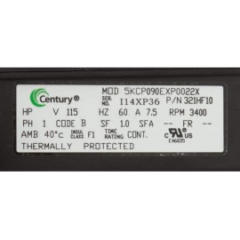 Waterway Plastics Genesis Bath Pump Complete 7.5A 321HF10-0150 Waterway Plastics Genesis Bath Pump Complete 7.5A 321HF10-0150
