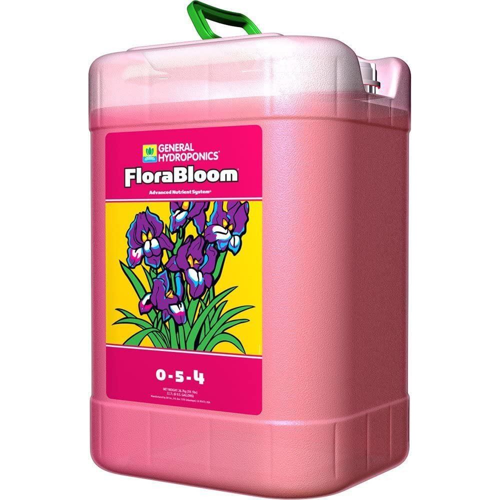 General Hydroponics HGC718025 FloraBloom Advanced Nutrient System 6-Gallon Magenta General Hydroponics HGC718025 FloraBloom Advanced Nutrient System 6-Gallon Magenta