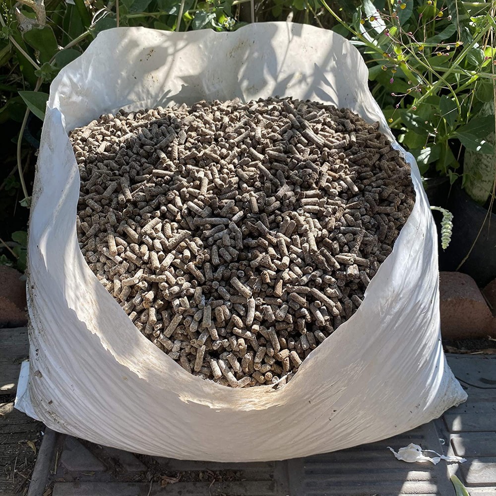 50 Lb. Dehydrated Chicken Manure Pellets, 100 Organic
