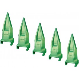 5 - Esco Style Super V Excavator Bucket, Single Tiger Rock Tooth - V33VY
