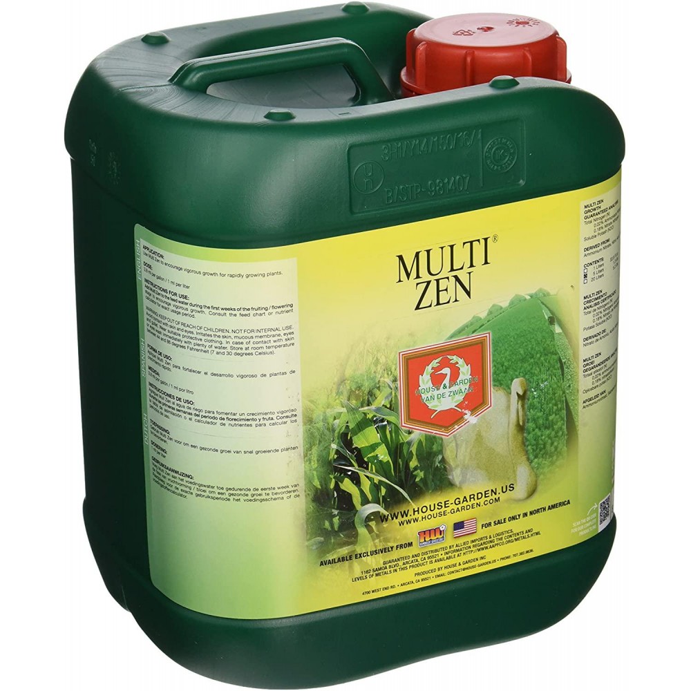 House & Garden HGMZN05L Multi Zen Fertilizer, 5 L House & Garden HGMZN05L Multi Zen Fertilizer, 5 L