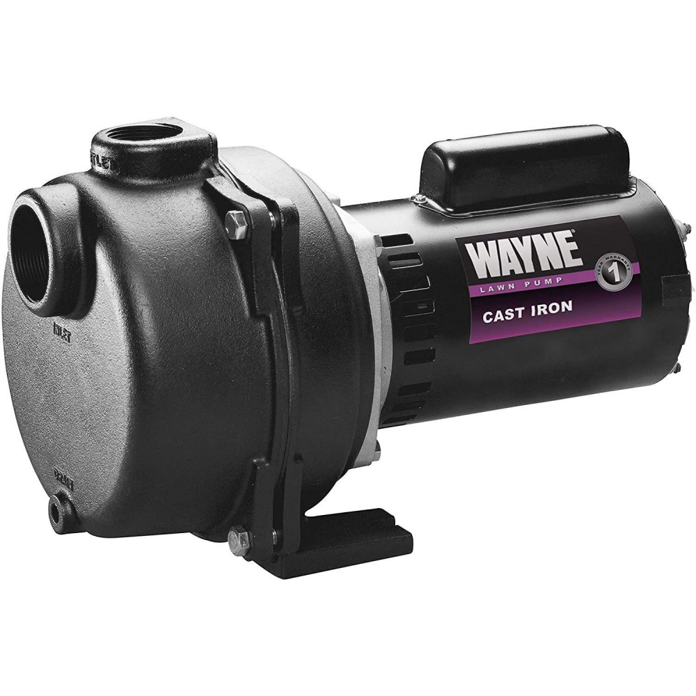 Wayne WLS150 1.5 HP High Volume Cast Iron Lawn Sprinkling Pump, 1-1/2-Horsepower Wayne WLS150 1.5 HP High Volume Cast Iron Lawn Sprinkling Pump, 1-1/2-Horsepower