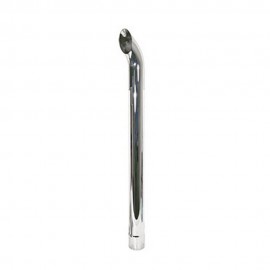 ZNL89054C New Tractor Chrome Exhaust Stack Curved 48 ZNL89054C New Tractor Chrome Exhaust Stack Curved 48