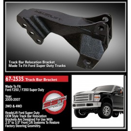 ReadyLift 67-2535 Track Bar Relocation Bracket for F250/F350/F450 ReadyLift 67-2535 Track Bar Relocation Bracket for F250/F350/F450