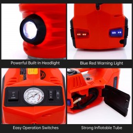 STANDTALL Electric Car Jack 5 Ton 12V Hydraulic Car Jack LED Light Portable Car Repair Tool Kit STANDTALL Electric Car Jack 5 Ton 12V Hydraulic Car Jack LED Light Portable Car Repair Tool Kit
