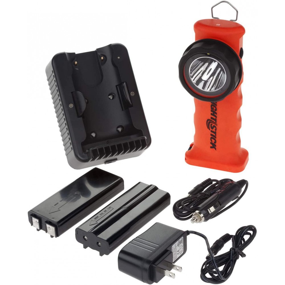 Nightstick XPR-5572RA Intrinsically Safe Dual-Light Angle Light, Rechargeable, Red Nightstick XPR-5572RA Intrinsically Safe Dual-Light Angle Light, Rechargeable, Red