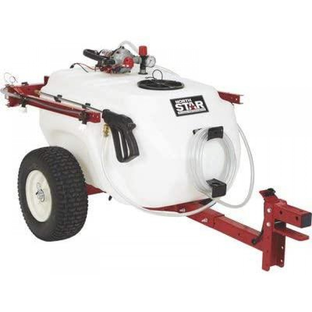 NorthStar Tow-Behind Trailer Boom Broadcast and Spot Sprayer - 41-Gallon Capacity, 4.0 GPM, 12V DC NorthStar Tow-Behind Trailer Boom Broadcast and Spot Sprayer - 41-Gallon Capacity, 4.0 GPM, 12V DC
