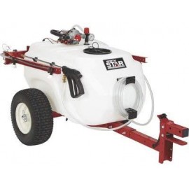 NorthStar Tow-Behind Trailer Boom Broadcast and Spot Sprayer - 41-Gallon Capacity, 4.0 GPM, 12V DC