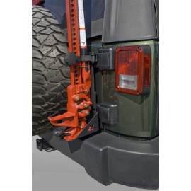 Rugged Ridge 11586.01 Textured Black Off-Road Jack Mount for 2007-2018 Jeep Wrangler JK Rugged Ridge 11586.01 Textured Black Off-Road Jack Mount for 2007-2018 Jeep Wrangler JK