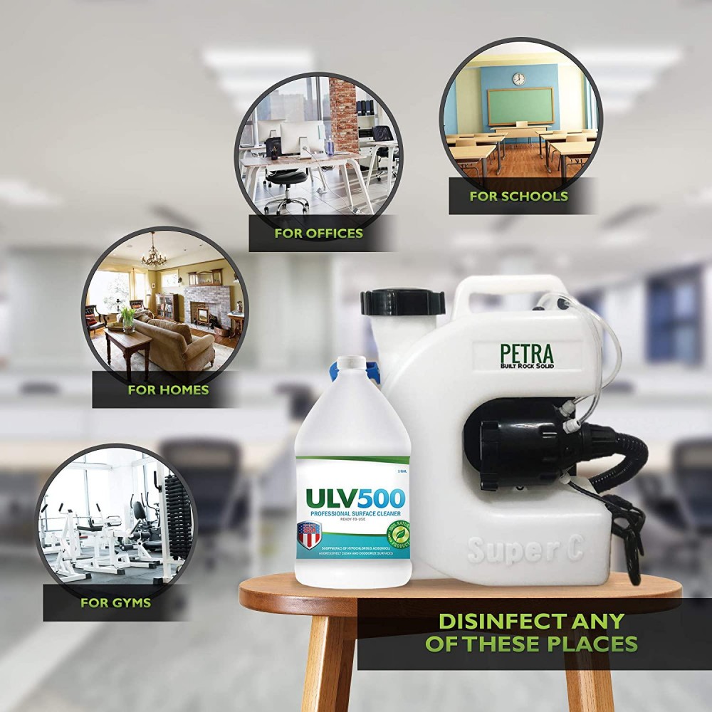 PetraTools Electric Disinfecting Fogger Backpack Sprayer