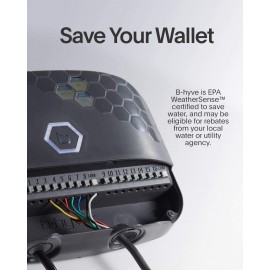 Orbit 57985 B-hyve XR 8-Zone Smart Sprinkler Controller, Charcoal Gray Orbit 57985 B-hyve XR 8-Zone Smart Sprinkler Controller, Charcoal Gray