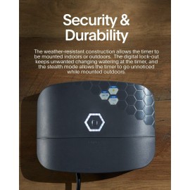 Orbit 57985 B-hyve XR 8-Zone Smart Sprinkler Controller, Charcoal Gray Orbit 57985 B-hyve XR 8-Zone Smart Sprinkler Controller, Charcoal Gray
