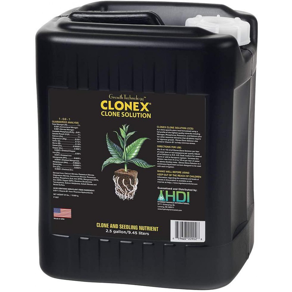 Clonex Clone Solution, 2.5 Gals. Clonex Clone Solution, 2.5 Gals.