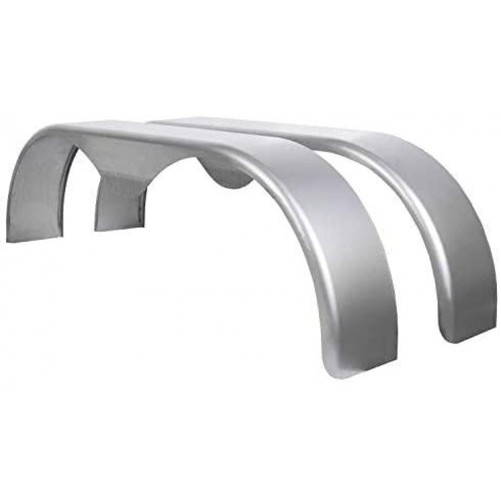 KUAFU Tandem Round Trailer Fenders Fit 13 Inch to 15 Inch Wheels Unpainted KUAFU Tandem Round Trailer Fenders Fit 13 Inch to 15 Inch Wheels Unpainted