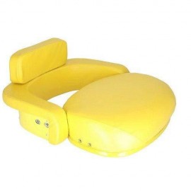 Seat 3-Piece Set Vinyl Yellow John Deere Seat 3-Piece Set Vinyl Yellow John Deere
