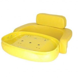 Seat 3-Piece Set Vinyl Yellow John Deere Seat 3-Piece Set Vinyl Yellow John Deere