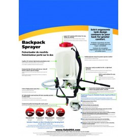 Solo 475-B Diaphragm Pump Backpack Sprayer, 4-Gallon, Bleach Resistant Pump Assembly Solo 475-B Diaphragm Pump Backpack Sprayer, 4-Gallon, Bleach Resistant Pump Assembly