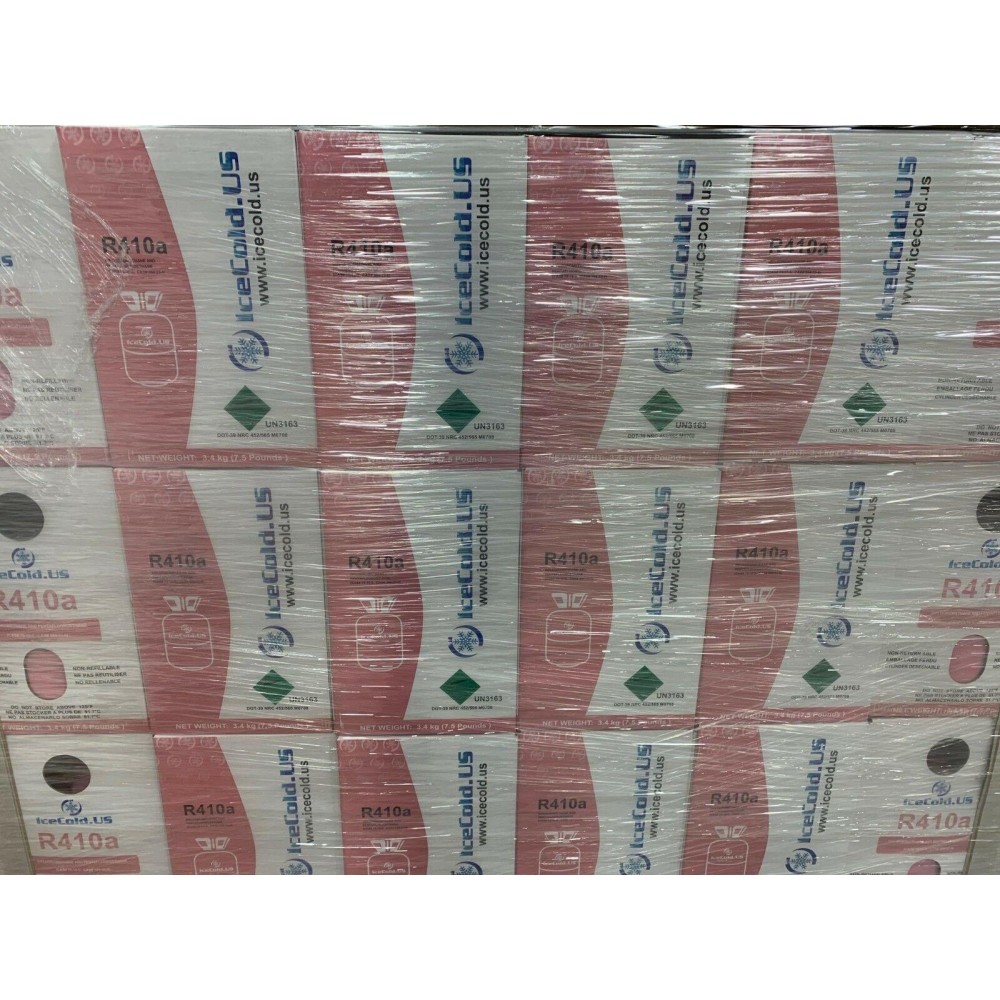 (1) R410a R-410a R 410a Refrigerant 7.5lb Tank New Factory Sealed (MADE IN USA)